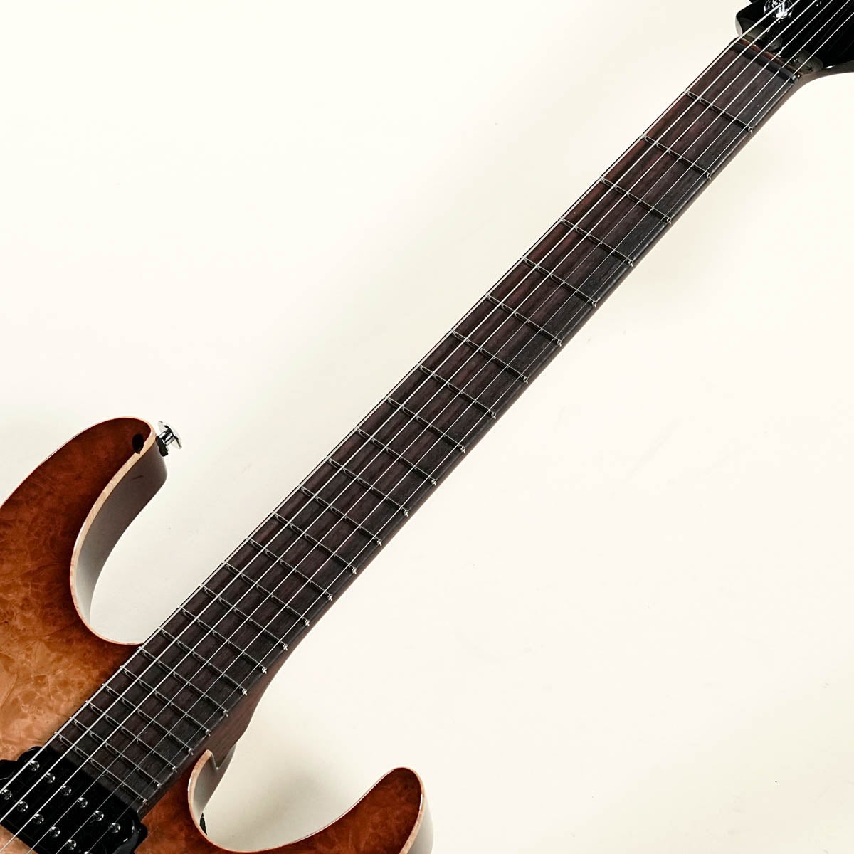 Suhr / Custom Modern Burl Maple Top Rosewood Neck Brown Burst 사진 4
