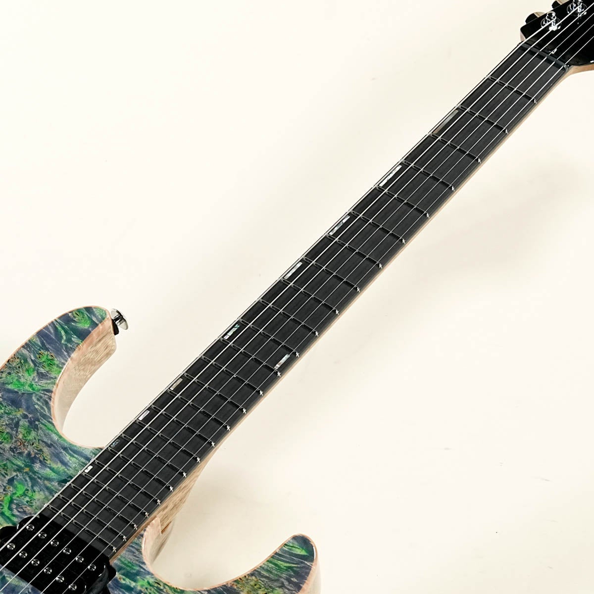 Suhr / Custom Modern Carve Top Trans Algae 사진 4