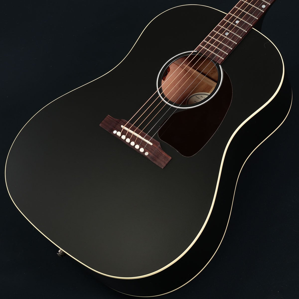 Gibson J-45 アコースティックギター ブラック 特典付き》 Gibson / J-45 Special Satin Ebony w/L.R.Baggs Element