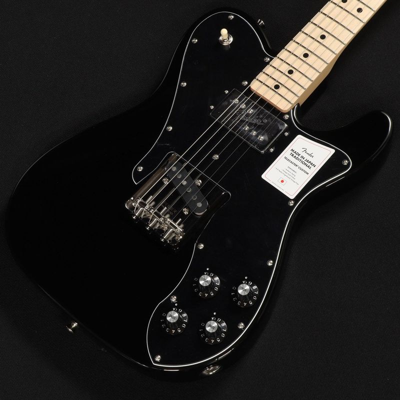 Fender / MIJ Traditional 70s Telecaster Custom Maple Black ≪S/N