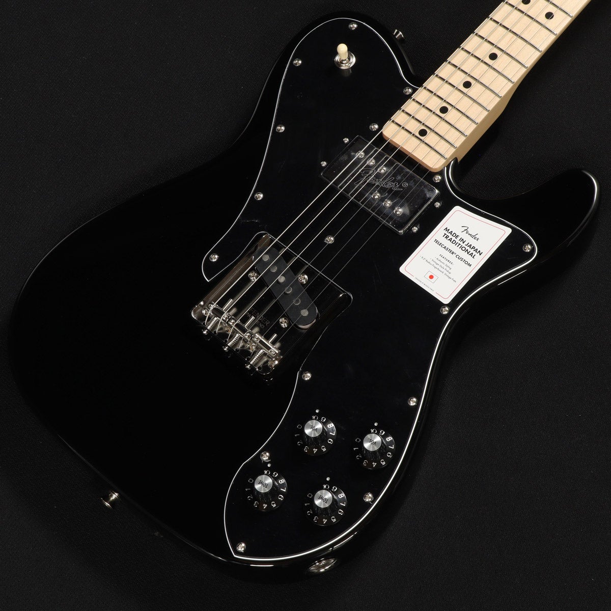 Fender / MIJ Traditional 70s Telecaster Custom Maple Black ≪S/N