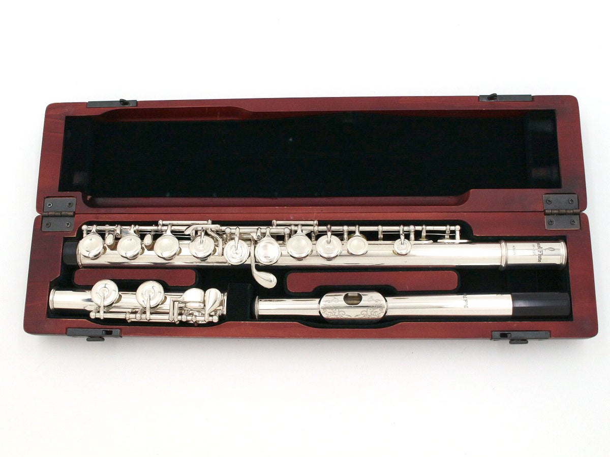 中古】PEARL / フルート PF-525E リッププレート銀製 限定品 【横浜店