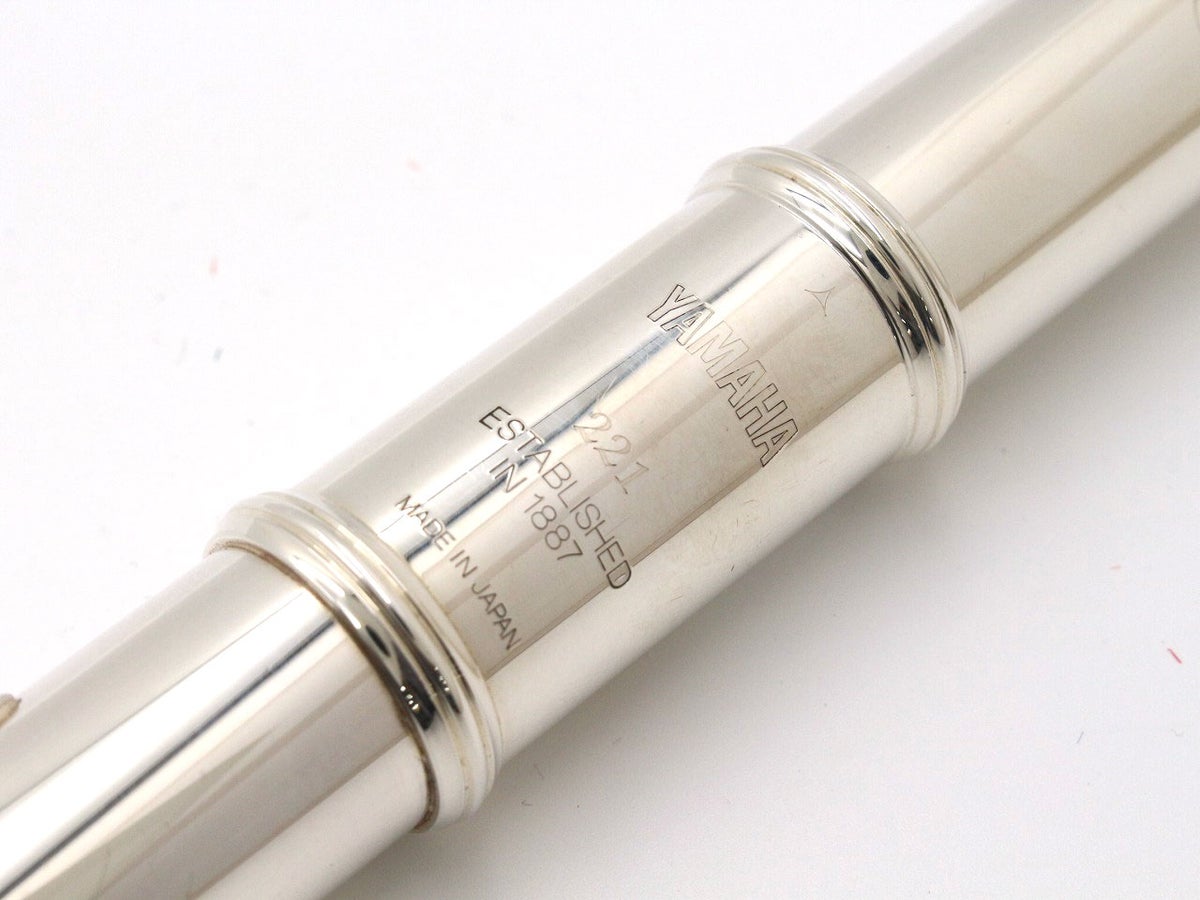中古】YAMAHA / フルート YFL-221U U字頭部管付 全タンポ交換済み