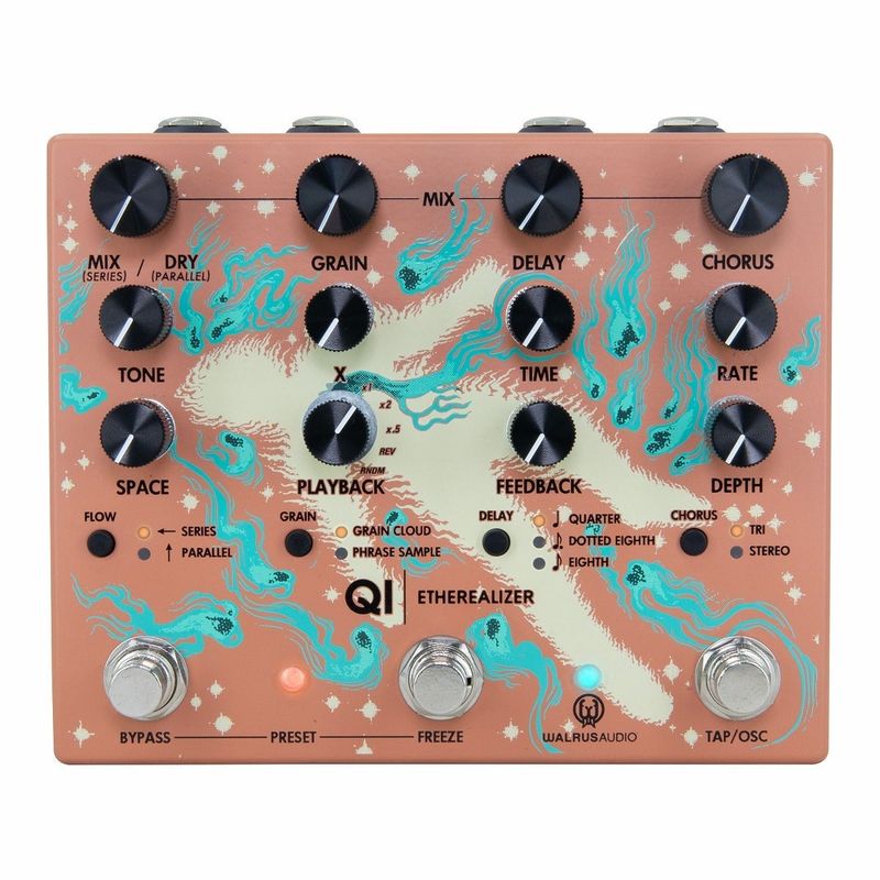 Walrus Audio / Qi Etherealizer WAL-QIET TC コーラス ディレイ リバーブ【心斎橋店】