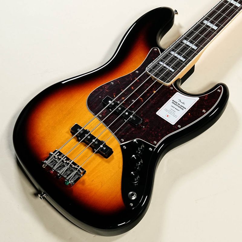 Fender / Made in Japan Traditional L60s Jazz Bass Rosewood Fingerboard 3-Color Sunburst【渋谷店】