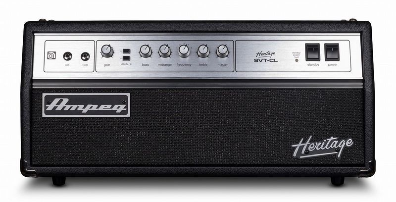 【未展示在庫】 Ampeg / Heritage SVT-CL Heritageシリーズ HSVT-CL 300W 300ワット オールチューブ 真空管アンプ ベースアンプヘッド アンペグ Made in U.S.A.