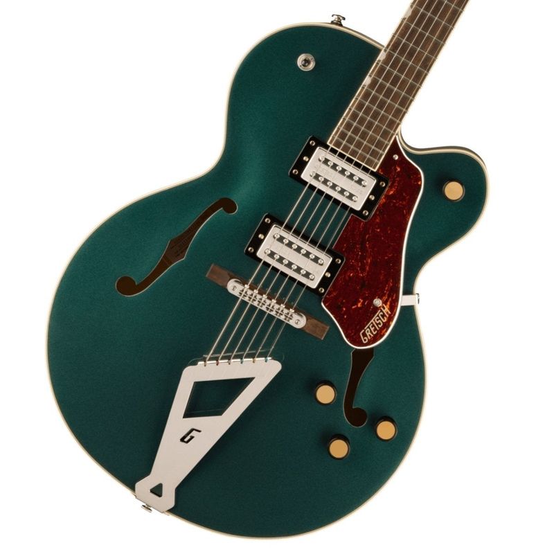 《WEBSHOPクリアランスセール》Gretsch / G2420 Streamliner Hollow Body w/Chromatic II Broad’Tron BT-3S Cadillac Green【B級アウトレット特価品！】