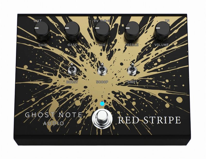 [Peavey Bandit 2000?2004年モデル《通称 “Red Stripe”》をベースに設計]  Ghost Note Audio / Red Stripe Solid State Preamplifier プリアンプ ゴーストノートオーディオ【国内正規品】