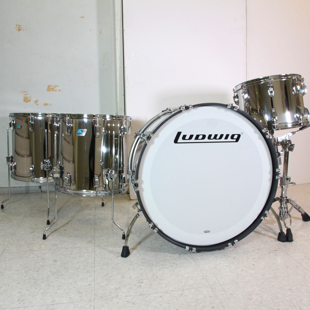 LUDWIG / L8264LXSSWC Ludwig 50th Anniversary of Stainless Steel