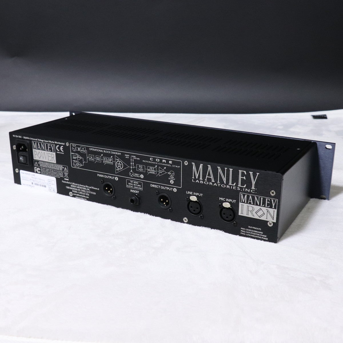 配信機器・PA機器・レコーディング機器 Manley CORE Reference Channel