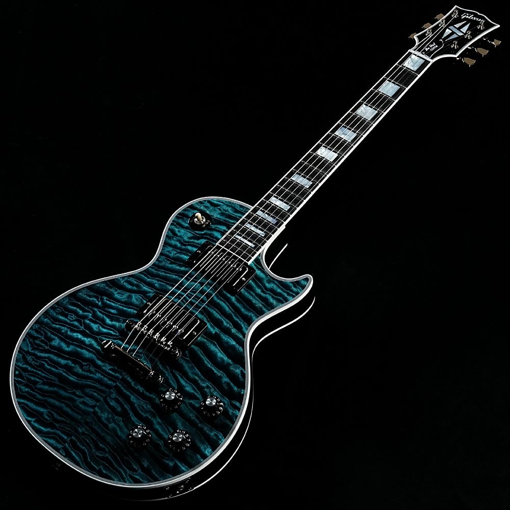 Gibson Custom / M2M 1968 Les Paul Custom 7A Quilt Aqua Blue Gloss【시부야점】《장기 매장 전시품 가벼운 흠집 아울렛 특가》《시부야점 세일》 사진 4