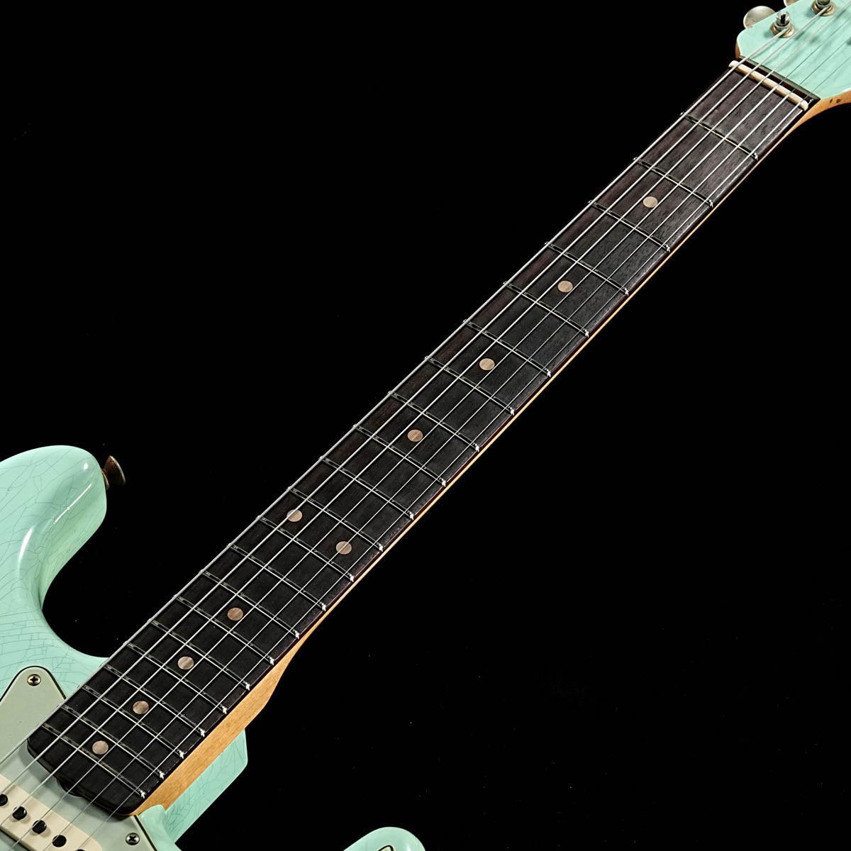 Fender Custom Shop / Limited Edition 1960 Stratocaster Relic Matching Headstock Aged Surf Green 사진 3