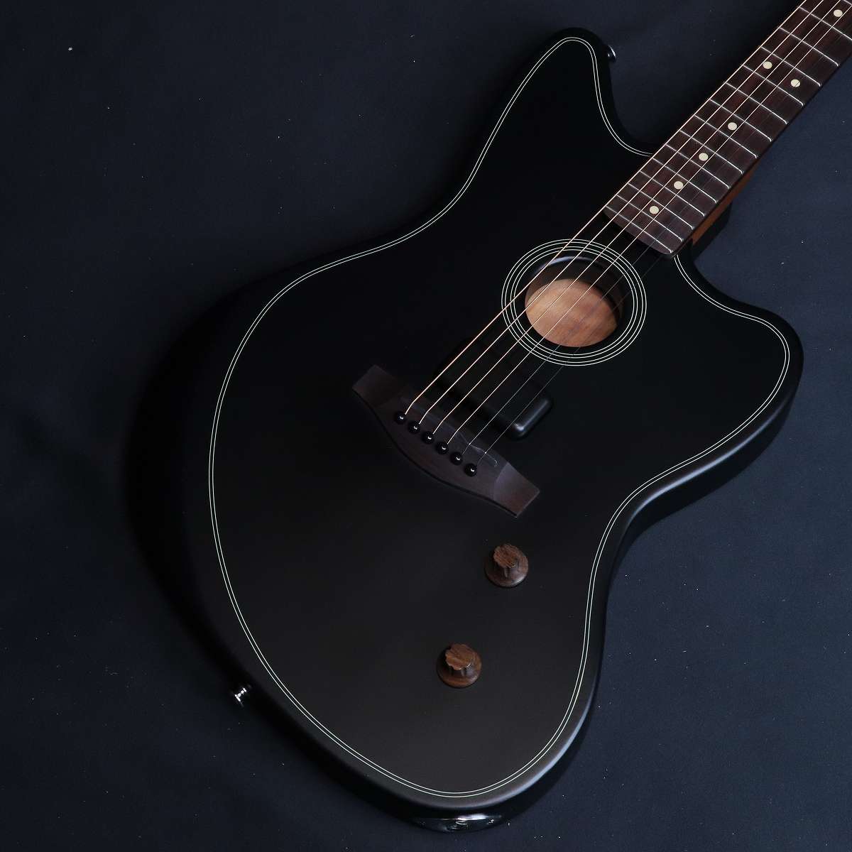Fender - Acoustasonic Standard Black 中古 Fender / Acoustasonic Standard Jazzmaster Black 【横浜店】【S/N
