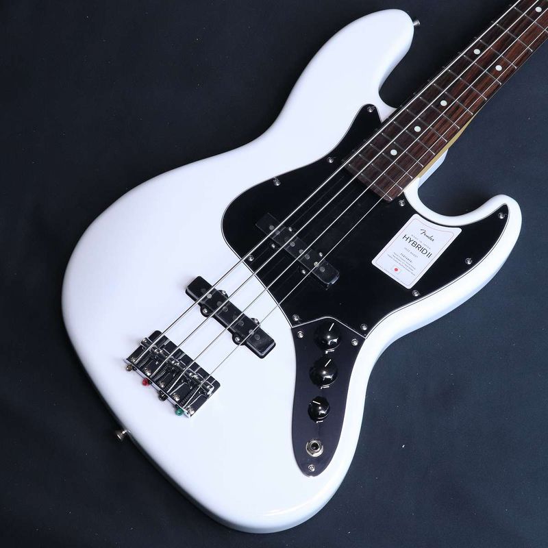Fender / Made in Japan Hybrid II Jazz Bass Rosewood Fingerboard Arctic White 【横浜店】【S/N:JD26009695】【4.10kg】
