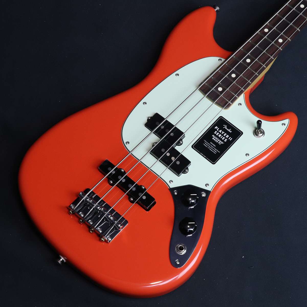 Fender / Player II Mustang Bass PJ Rosewood Fingerboard Rallye