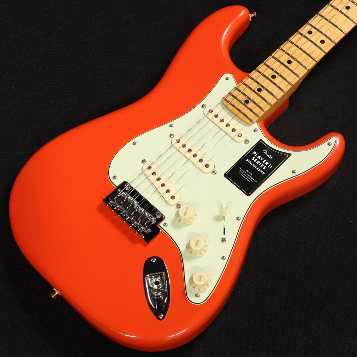【希少】ORANGE ストラトキャスター Fender / Player II Stratocaster Maple Fingerboard Rallye Orange