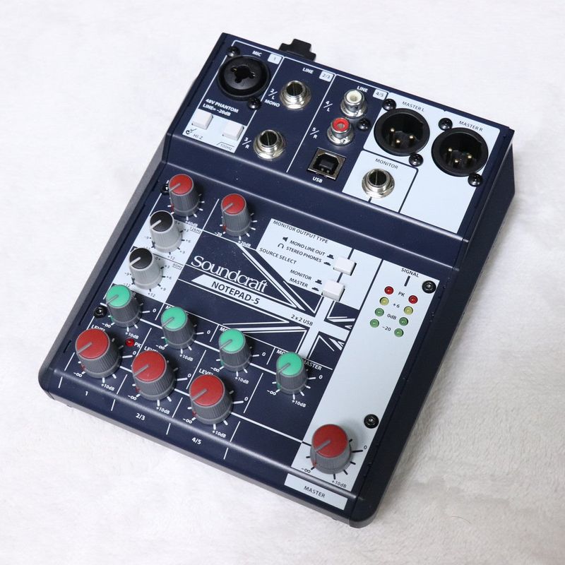 中古】Soundcraft / Notepad-5 【梅田店】 | PA音響機器 | イシバシ楽器