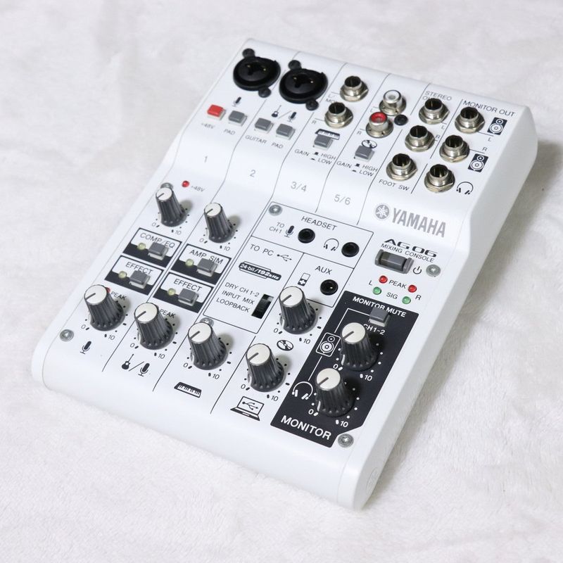 中古】YAMAHA / AG06 【梅田店】 | USB | イシバシ楽器