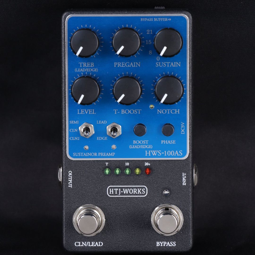 HTJ-WORKS HWS-100AS 【99.9%新品:使用時間5分】 ROCKMAN SUSTAINOR MODEL100A/サウンド再現モデル］ HTJ-WORKS / HWS