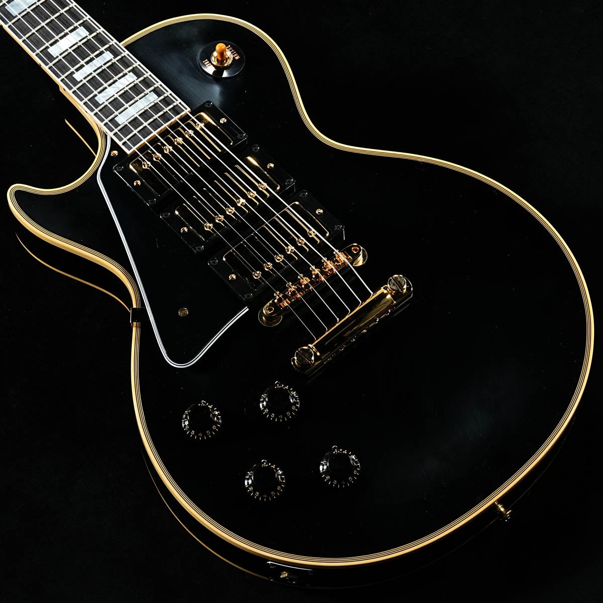 Gibson Custom / 1957 Les Paul Custom Reissue 3-Pickup VOS Left
