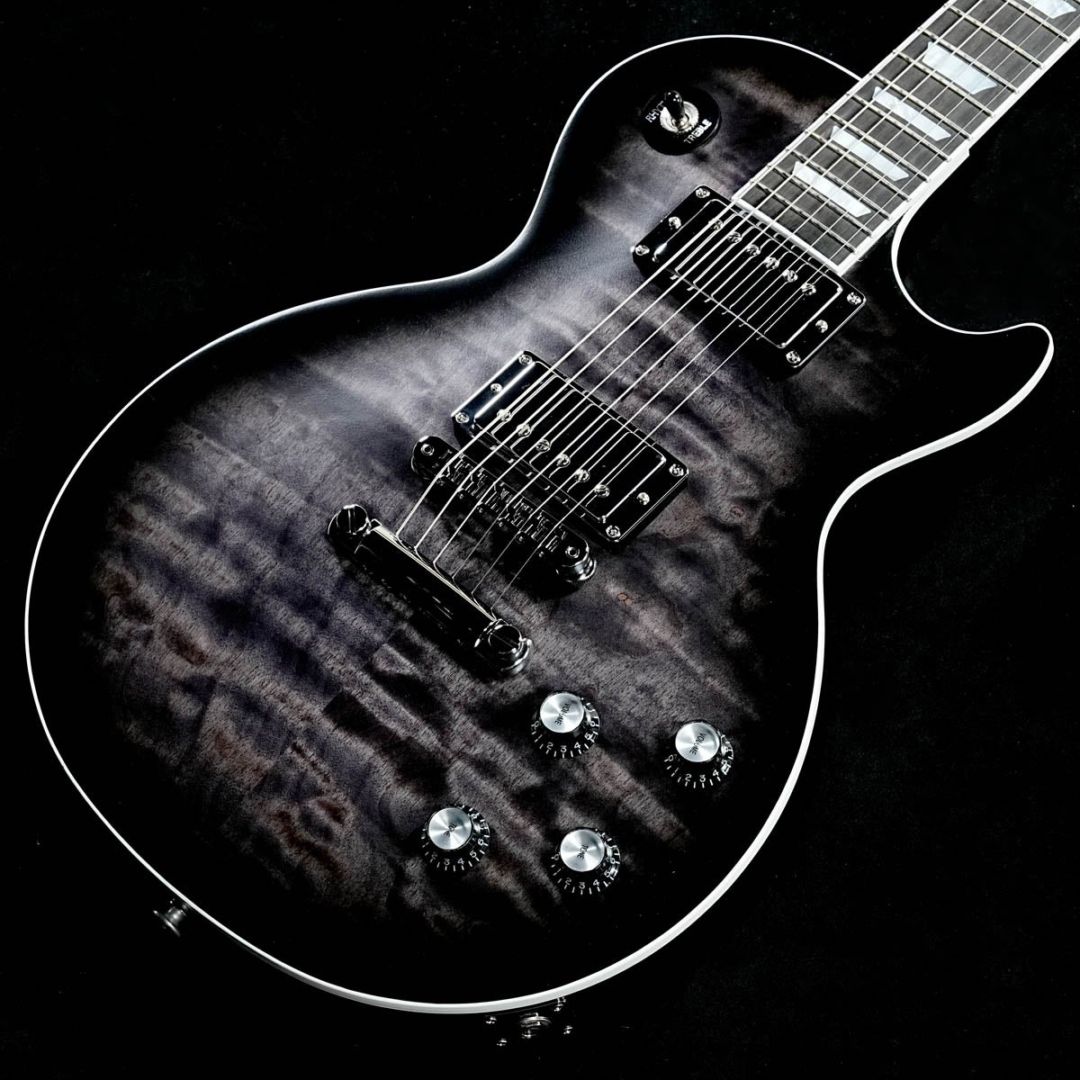 Gibson / Mark Morton Les Paul Modern Quilt Translucent Ebony Burst
