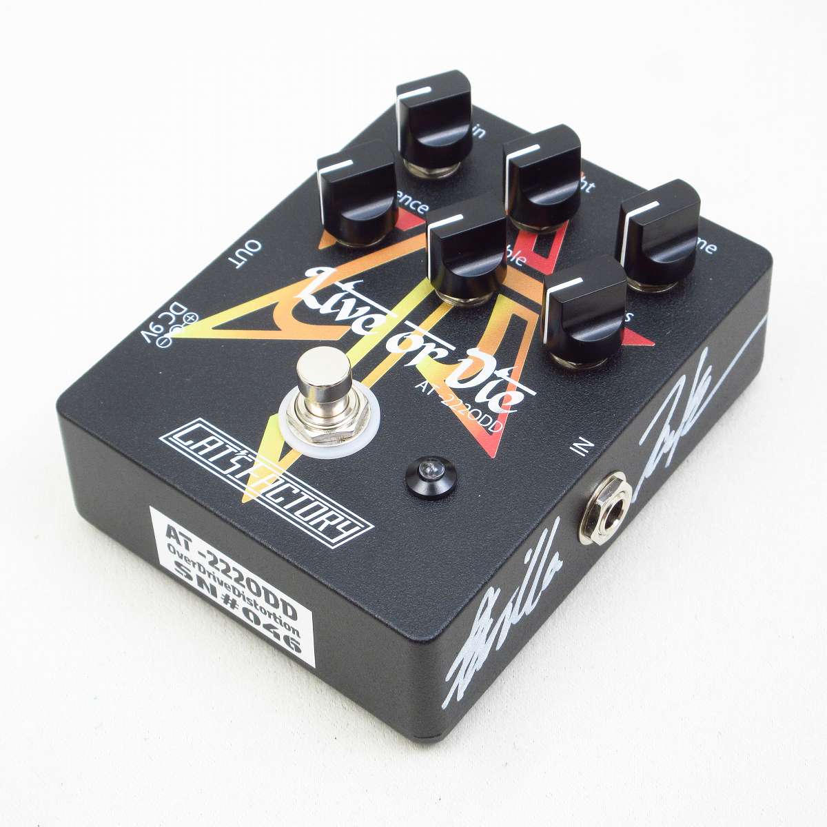 中古】Cat's FACTORY / AT-222ODD OverDrive Distortion Live or Die 中古】Cat's FACTORY / AT-222ODD OverDrive Distortion Live or Die