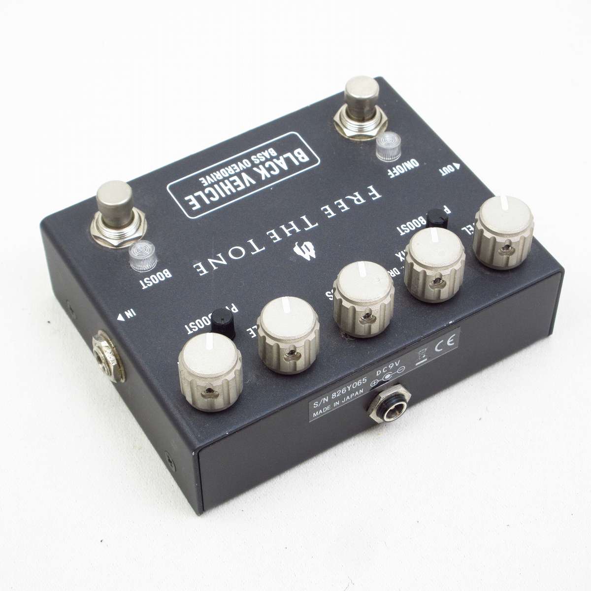 中古】Free The Tone / Black Vehicle BV-1V ベース用オーバードライブ