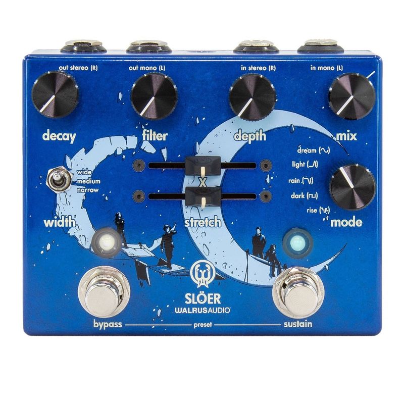 Walrus Audio / Sloer Stereo Ambient Reverb Blue ステレオ・マルチ