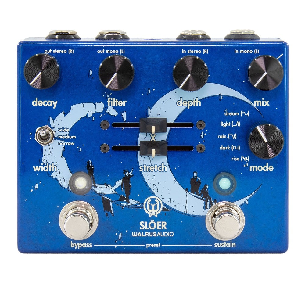 Walrus Audio / Sl?er Stereo Ambient Reverb Blue ステレオ・マルチ