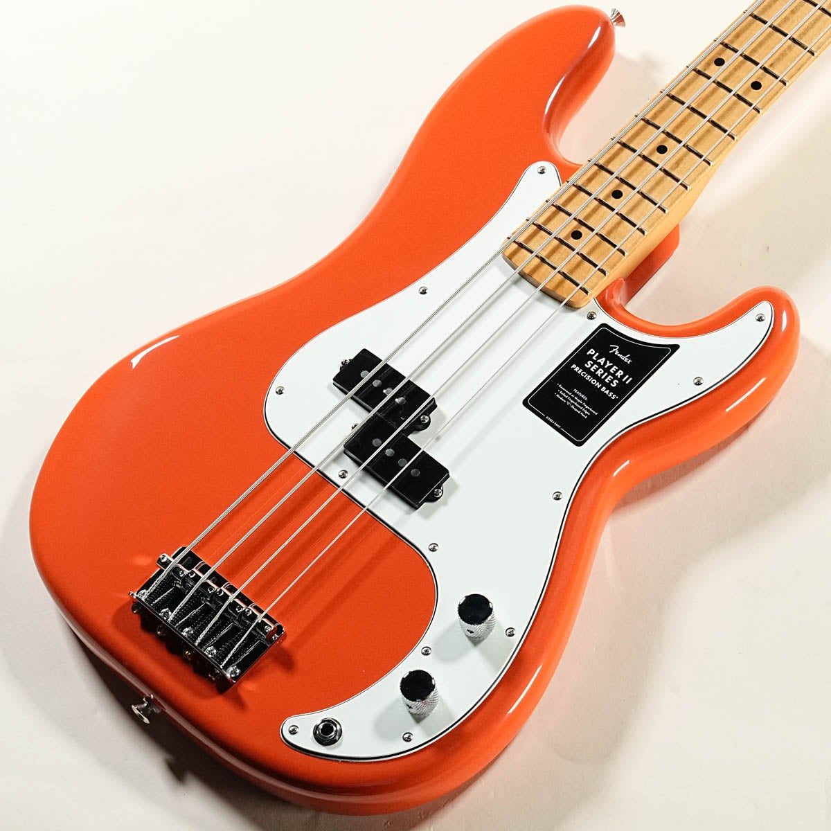 Fender / Player II Precision Bass Maple Fingerboard Rallye Orange