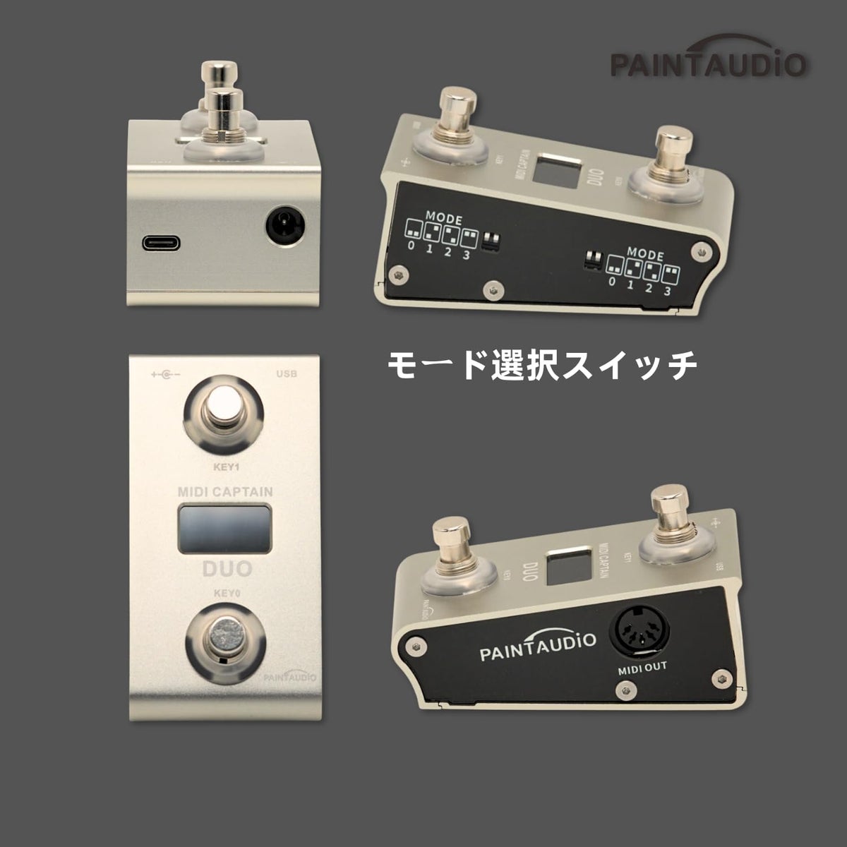 快適なプレイを可能にするMIDIコントローラー/超軽量約190g] PAINT