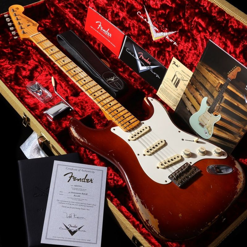 中古】Fender Custom Shop / Master Built 1957 Stratocaster Heavy