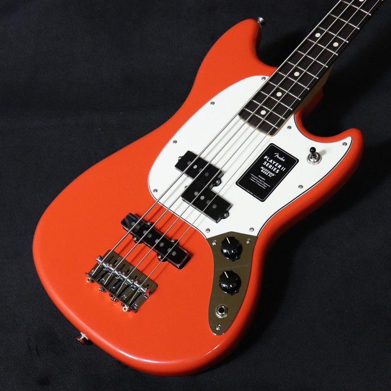Fender / Player II Mustang Bass PJ Rosewood Fingerboard Rallye