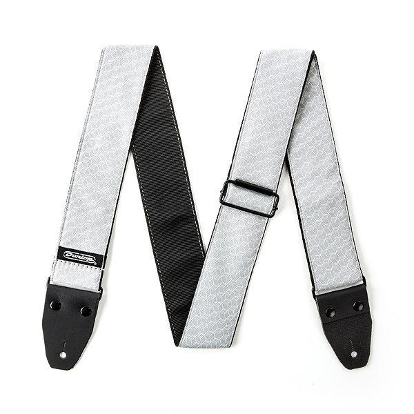 Jim Dunlop / Jacquard Straps D67-12 CUBE HATCH LIGHT GREY ギター