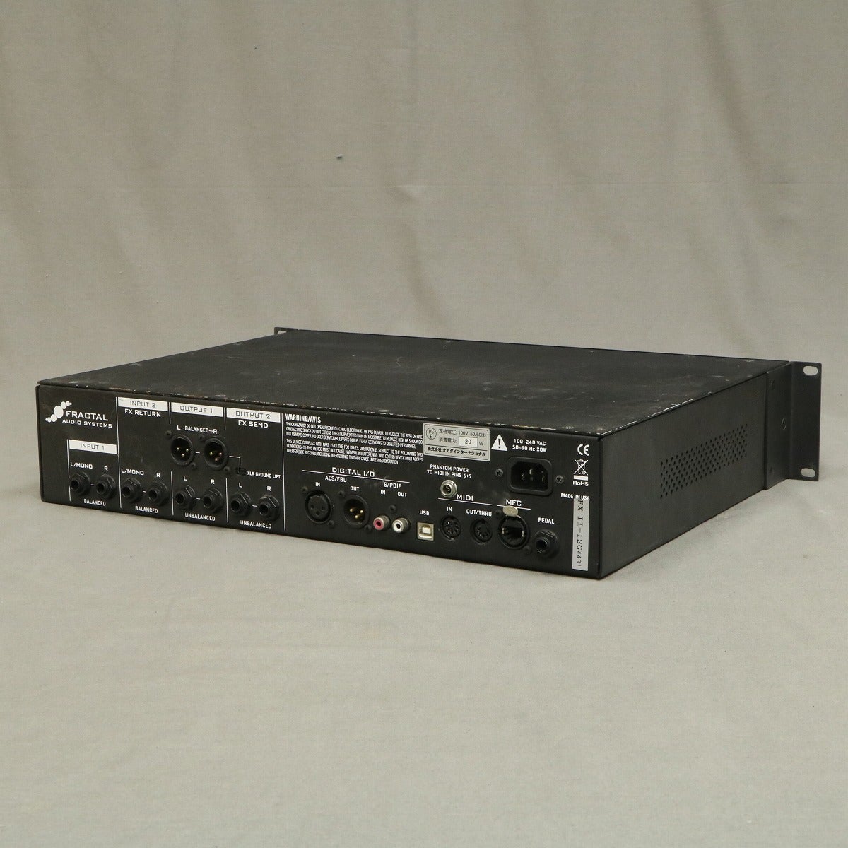 中古】 FRACTAL AUDIO SYSTEM / Axe-FX II【訳アリ】【JUNK