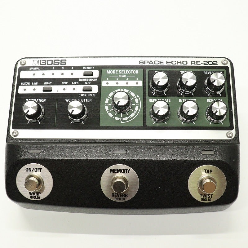 【美品】BOSS RE-202 Space Echo スペースエコー 中古】BOSS / RE-202 Space Echo 【心斎橋店】【値下げ】 | リバーブ