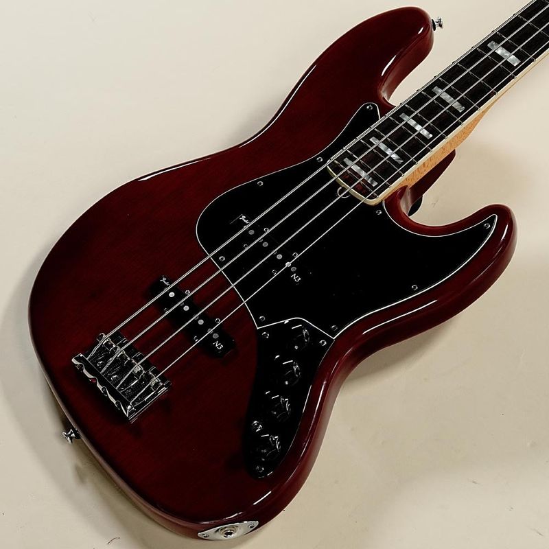 中古】FENDER / American Deluxe Jazz Bass N3 Ash Wine Transparent