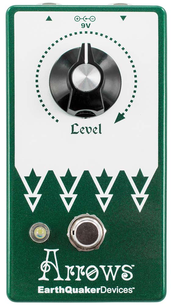 【未使用に近い】EarthQuaker Devices Arrows セール品》EarthQuaker Devices / Arrows プリアンプブースター アース