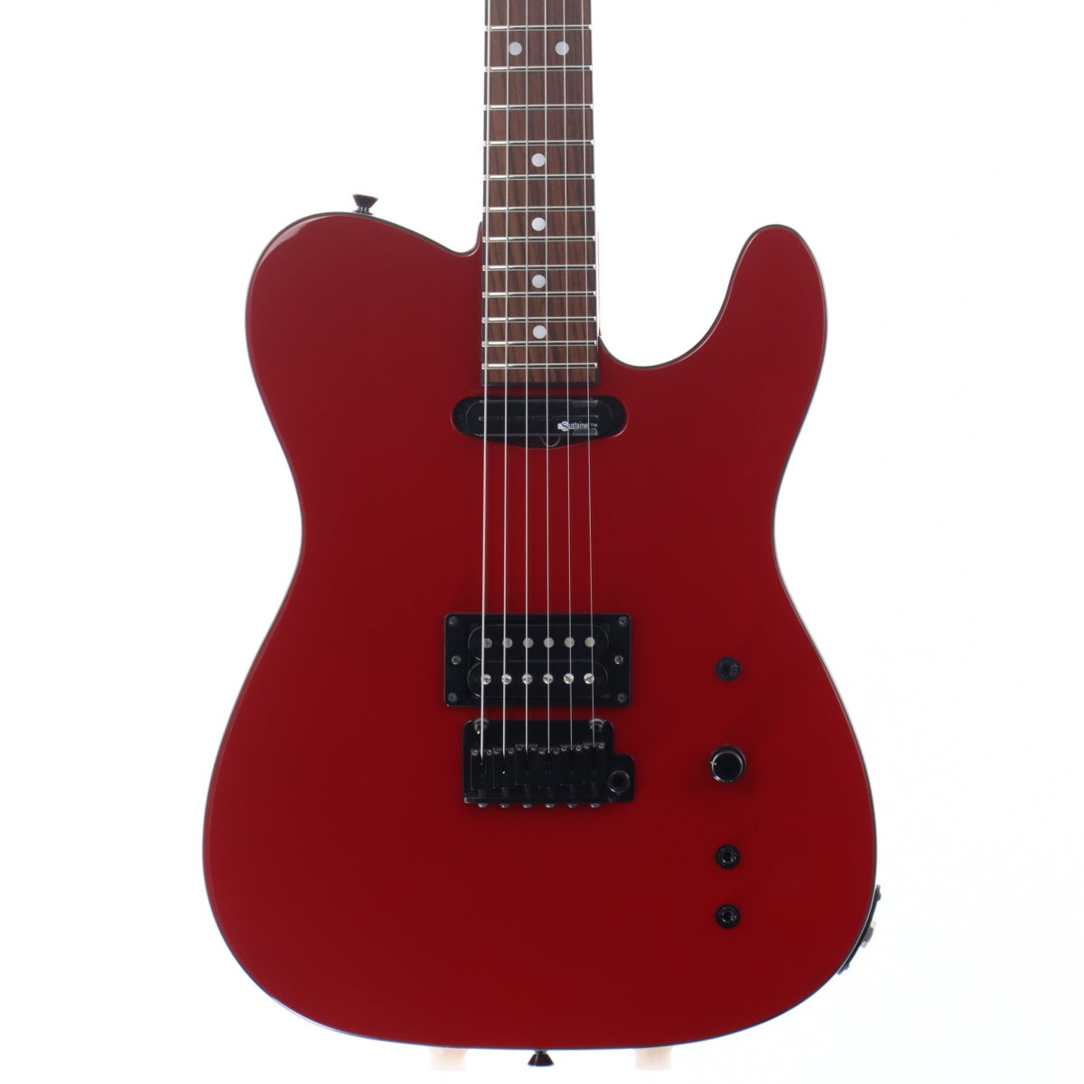 テレキャスターモデル(TEJ風) 中古】FERNANDES / TEJ-Deluxe SUS Trans Red 【梅田店