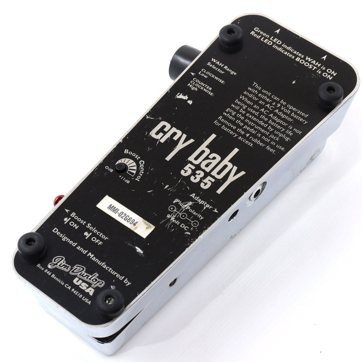 中古】JIM DUNLOP / CB535 / Cry Baby Multi-Wah Chrome 【池袋店