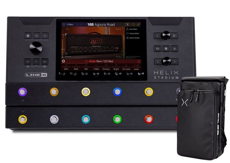 LINE6 / Helix Stadium Floor + Helix Stadium Backpack ［専用キャリーバッグ同時購入セット］ アンプ/エフェクトプロセッサー マルチエフェクター ライン6