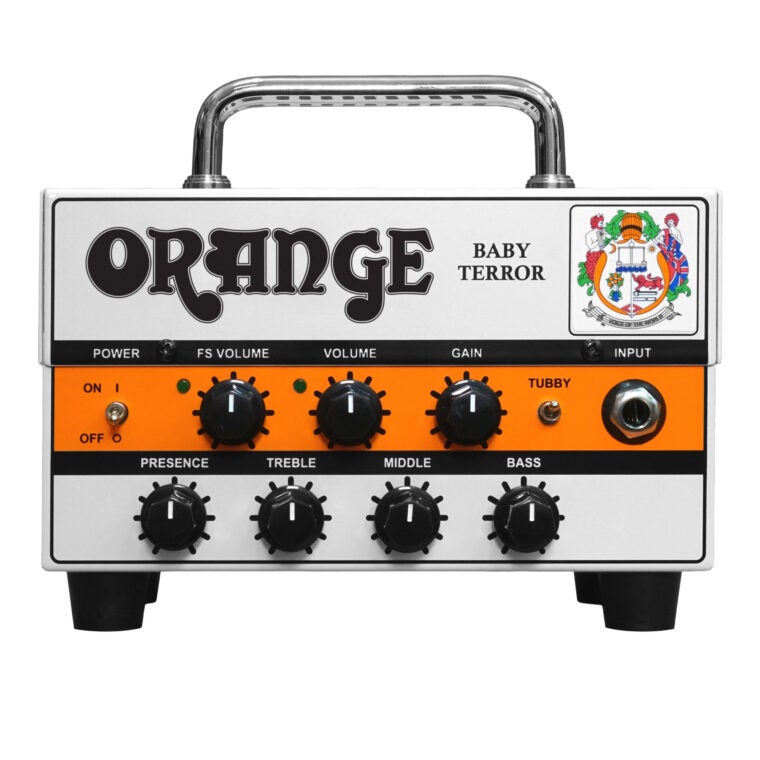 【新製品】[20W フルソリッドステートギターアンプ/気軽に持ち運び/ギグバッグ付]  Orange / Baby Terror オレンジ Babyシリーズ 20W 20ワット 小型ギターヘッドアンプ 