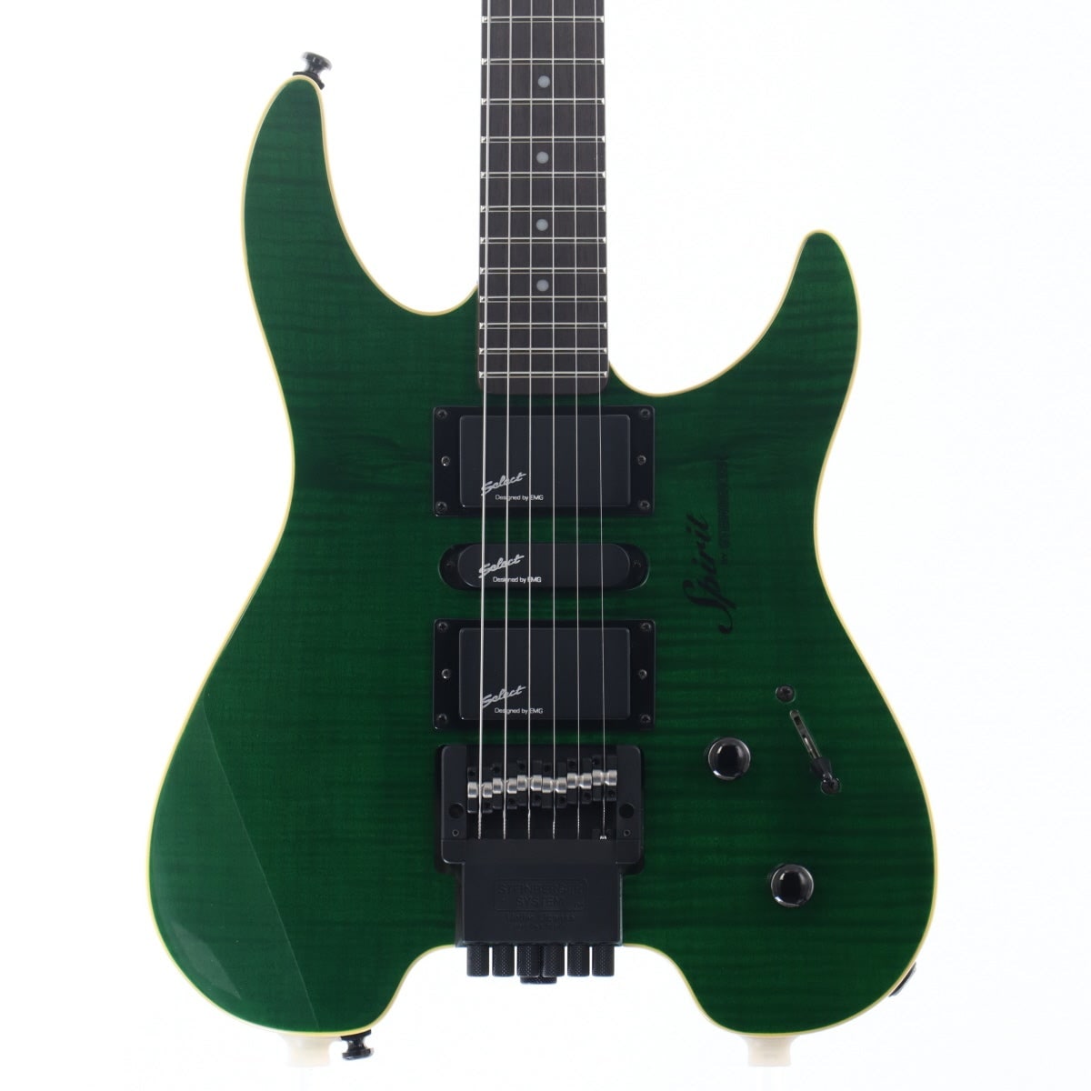 中古】STEINBERGER / GU-7R Custom Trans Green Flame 【福岡店