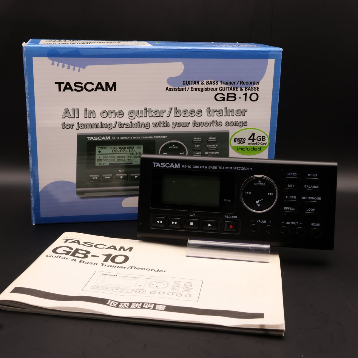 TASCAM GB-10 ギター＆ベーストレーナー　ACアダプター付属 中古】TASCAM / GB-10 G&B TR with AC ADAPTER レコーダー 【福岡店