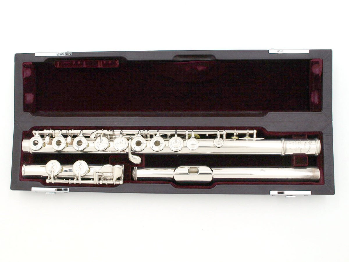 中古】MURAMATSU / 総銀製ハンドメイドフルート DS RC 全タンポ交換