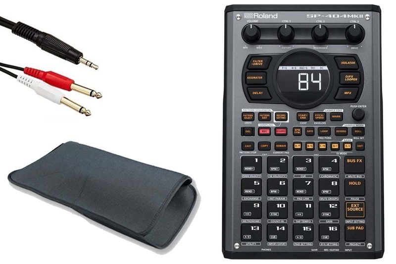 Roland / SP-404MKII 3.5ミニプラグ-6.3モノラル標準プラグケーブル セット(スリーブバッグプレゼント！)【渋谷店】