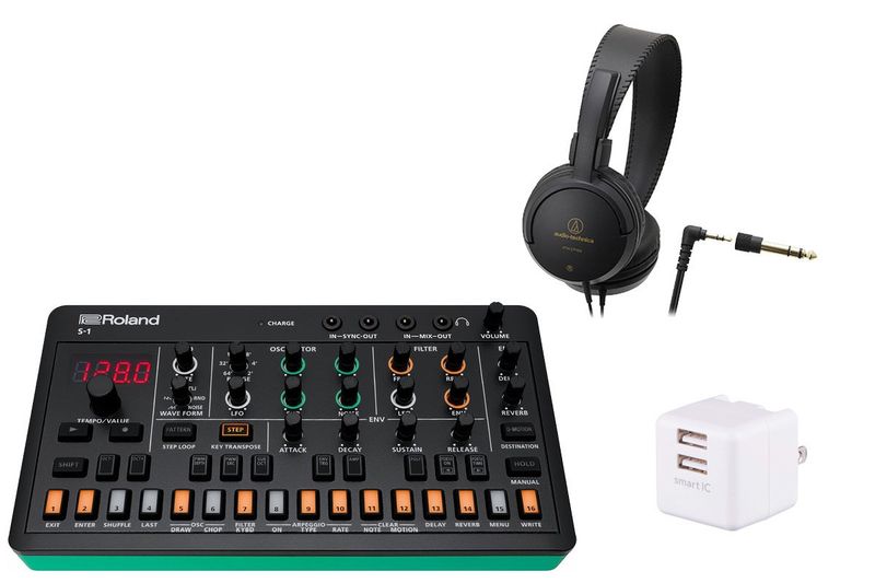 Roland / AIRA Compact S-1 USB電源アダプター＆ヘッドホンセット【渋谷店】