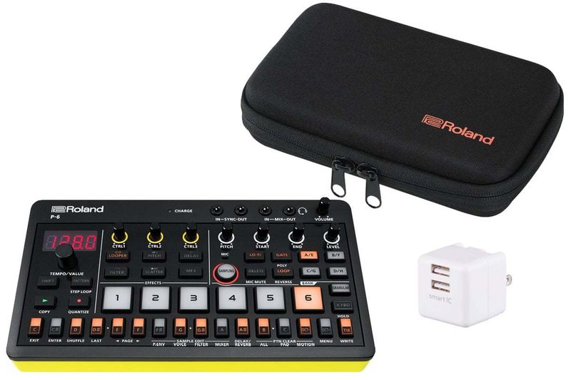 Roland / AIRA Compact P-6 USB電源アダプター＆純正ケース(CB-RAC)セット【渋谷店】