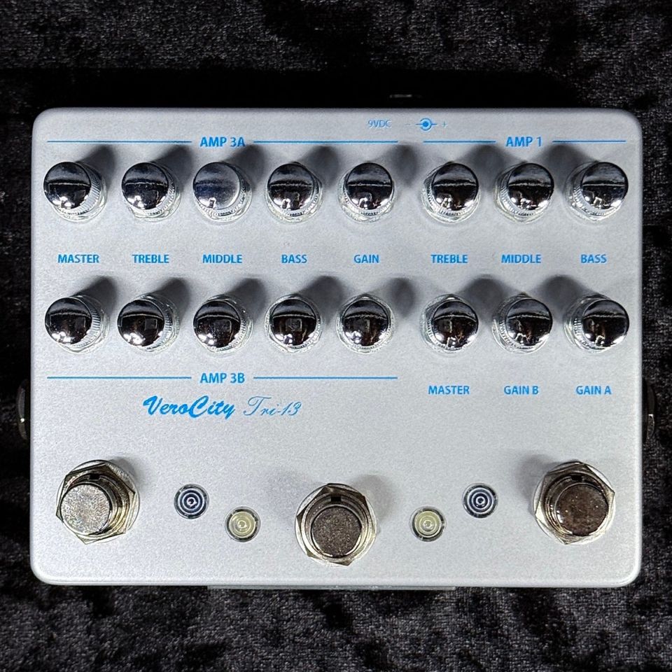 ギター VeroCity Effects Pedals Tri-13 mk2 Verocity Effects Pedals / TRI13 mk2 アンプエミュレーター 日本製