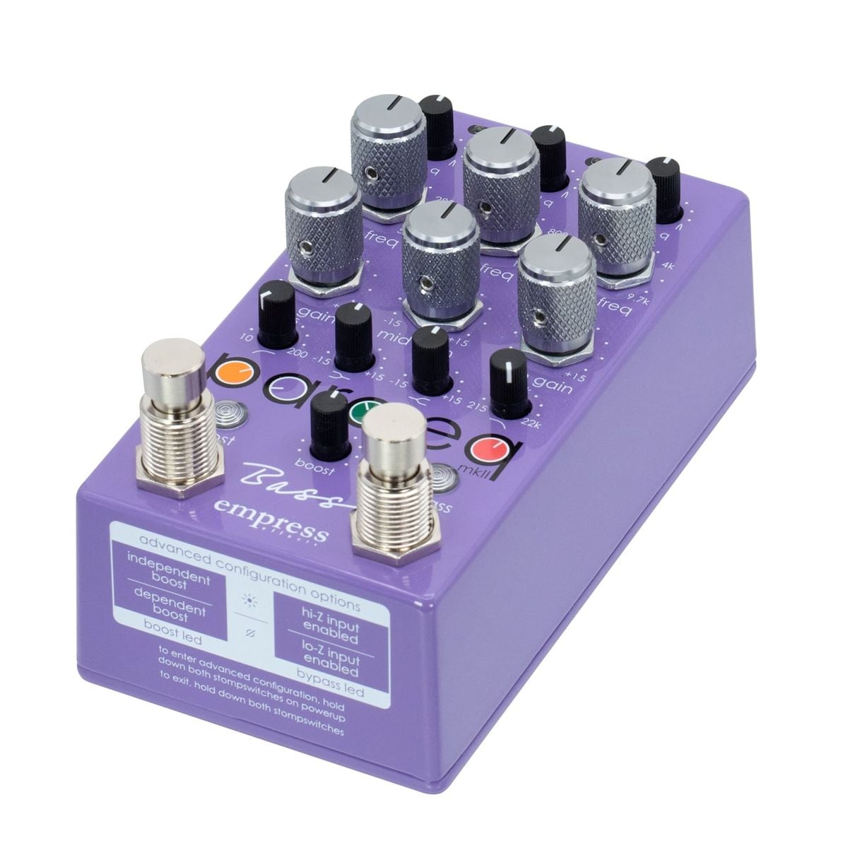 Empress Effects / Bass ParaEQ EQ w/ Boost for Bass ベース用